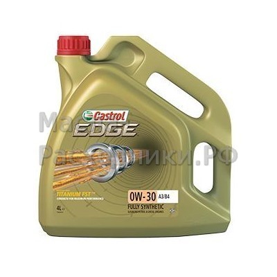 Масло моторное Castrol EDGE 0W-30 A3/B4 Titanium FST (4л) 157E6B
