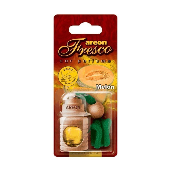 Ароматизатор для автомобиля AREON "FRESCO" MELON (дыня) FRTN06