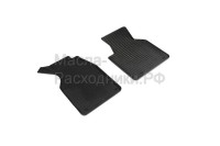 Коврики резиновые с рисунком "Сетка" Volkswagen T4 1990-2003 (комплект) SEINTEX 92596