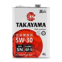Масло моторное TAKAYAMA 5W-30 GF-5 SN (4л) 605043