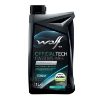 WOLF OFFICIALTECH 0W-20 MS-MFE Масло моторное (1л) 8331251