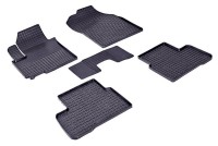 Коврики резиновые с рисунком "Сетка" SUZUKI SWIFT 2010-2015 (комплект) SEINTEX 85284