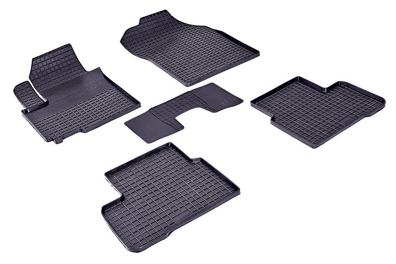 Коврики резиновые с рисунком "Сетка" SUZUKI SWIFT 2010-2015 (комплект) SEINTEX 85284