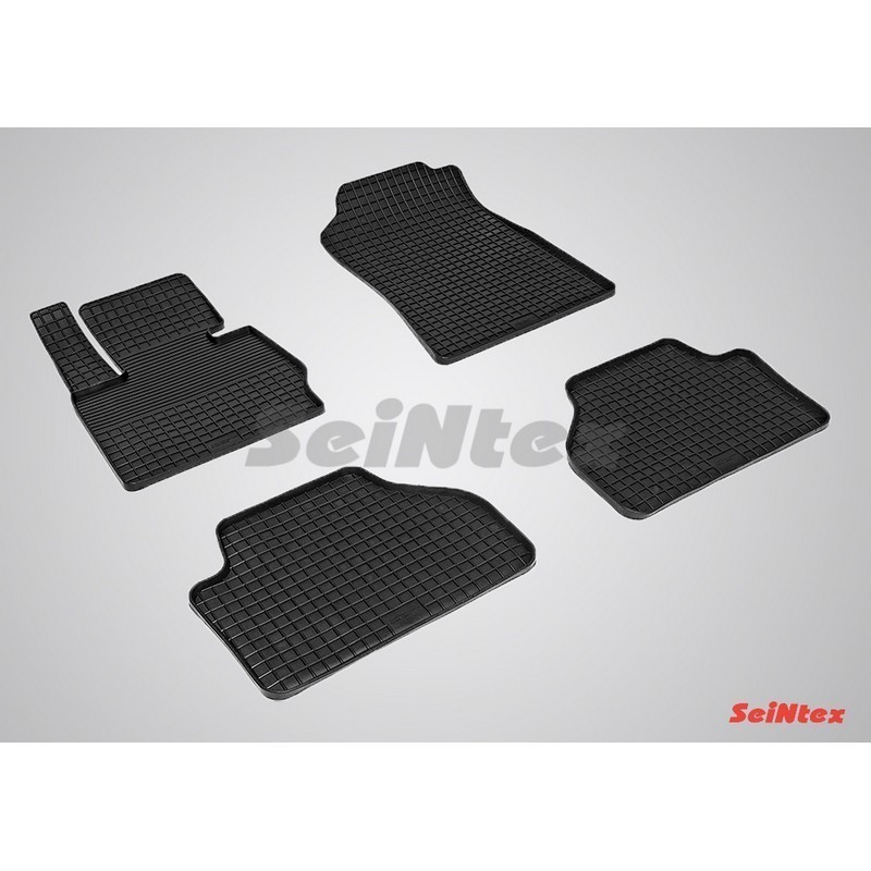 Коврики резиновые с рисунком "Сетка" BMW X3 F-25 2010- (комплект) SEINTEX 83699
