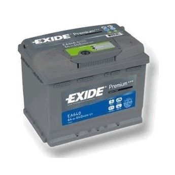 EXIDE АКБ Premium (EA640) 64 А/ч (-/+) 12V / 640A
