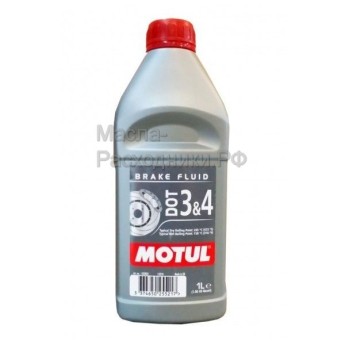 Тормозная жидкость Motul Brake Fluid DOT 3&4 (1л) 105835