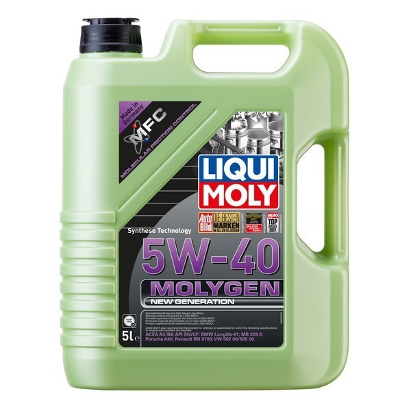 Масло моторное Liqui Moly Molygen New Generation 5W-40 (5л) 9055