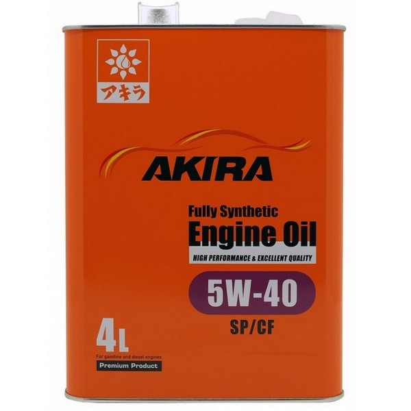 Масло моторное AKIRA ENGINE OIL 5W-30 FS SP/CF/GF-6 (4л) A00032238-004