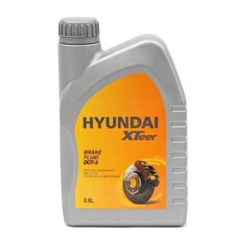HYUNDAI Xteer BRAKE FLUID DOT-3 Тормозная жидкость (0,8л) 2010003