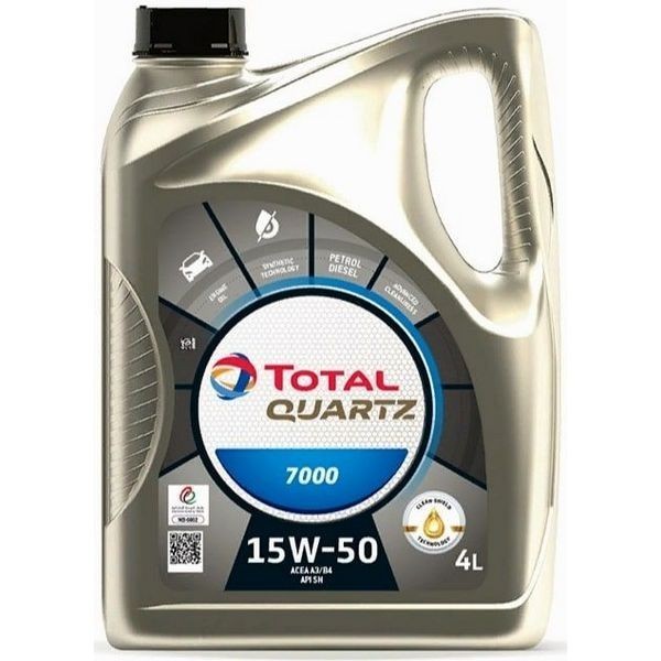 Масло моторное Total QUARTZ 7000 15W-50 (4л) 148592