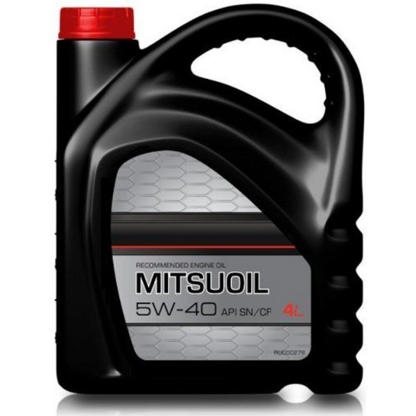 MITSUOIL 5W-40 SL/CF Масло моторное (Россия) (4л) RU000278