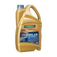 Масло трансмиссионное Ravenol DGL SAE 75W-85 GL-5 LS (4л) 122110700401999