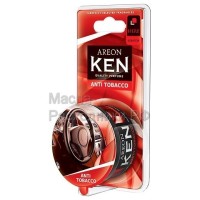 Ароматизатор для автомобиля AREON "KEN BLISTER" ANTITOBACCO (антитабак) AKB07