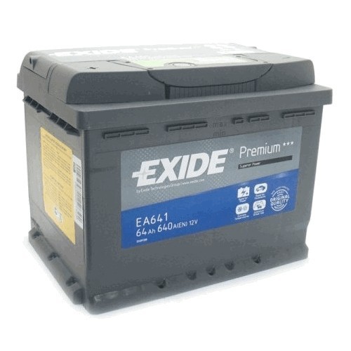 EXIDE АКБ Premium (EA641) 64 А/ч (+/-) 12V / 640A