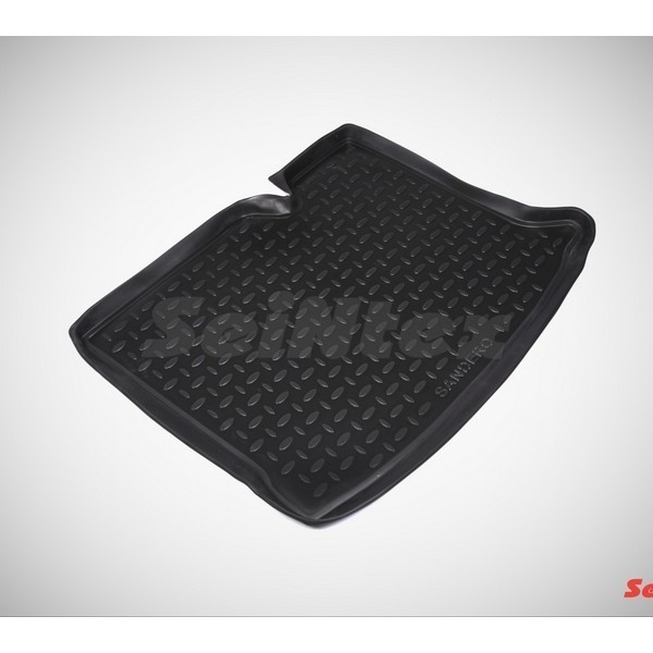 SEINTEX Коврик в багажник RENAULT SANDERO (полимерный) черный (шт) (2010-) 81846