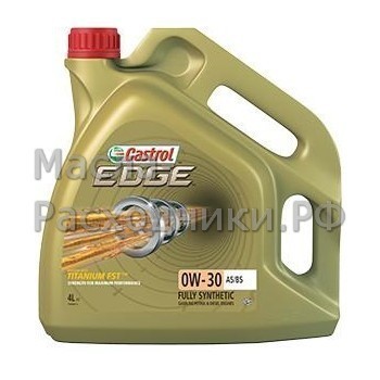 Масло моторное Castrol EDGE 0W-30 A5/B5 Titanium FST (4л) 1531B1