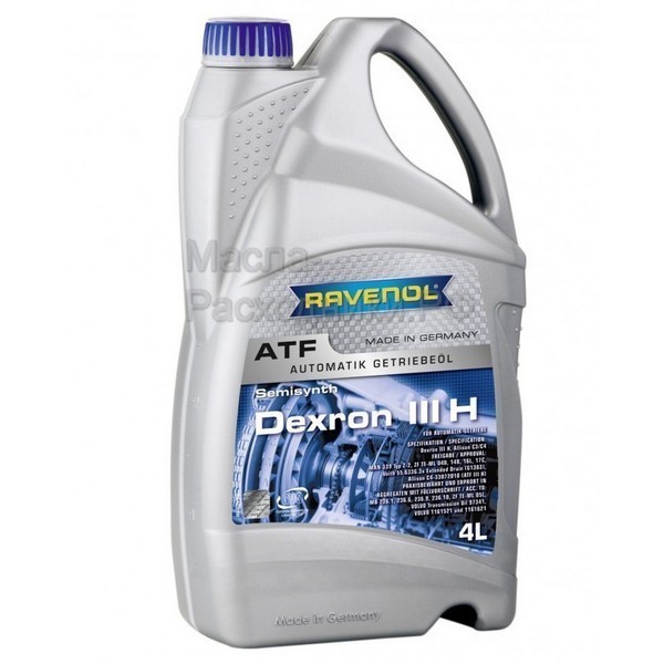 Ravenol ATF Dexron H III (4л) Жидкость трансмиссионная 1212100-004-01-999