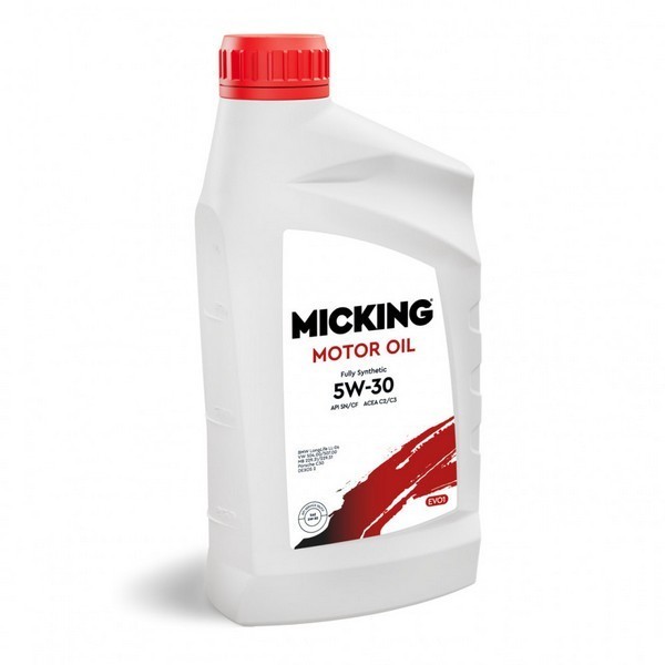 Масло моторное Micking Gasoline Oil EVO1 5W-30 SN/CF C2/C3 (1л) M3122