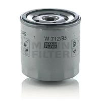 Фильтр масляный W712/95 MANN VW Polo 2015-, Scoda Rapid