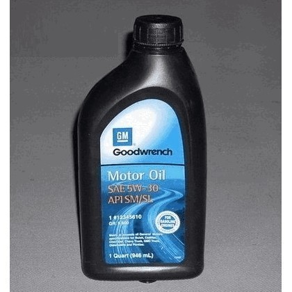 Масло моторное GM Goodwrench 5W-30, 1л / 12345610