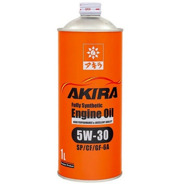 Масло моторное AKIRA ENGINE OIL 5W-30 FS SP/CF/GF-6 (1л) A00032237-001