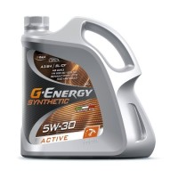 Масло моторное G-Energy Synthetic Active 5W-30 SL/CF (4л) 253142405