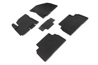 Коврики резиновые с рисунком "Сетка" JAC S5 2015-н.в. (комплект) 95091 SEINTEX