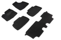 Коврики ворсовые 3D GAC GS 8 2016-н.в. черные (комплект) SEINTEX 96405