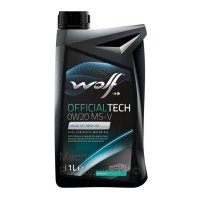 WOLF OFFICIALTECH 0W-20 MS-V Масло моторное (1л) 8332517