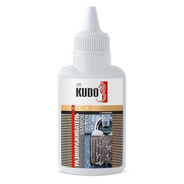 H440 Размораживатель замков с силиконом во флаконе с дозатором 60мл KUH440 KUDO