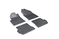 Коврики резиновые с рисунком "Сетка" FORD FIESTA III 2001-2008 (комплект) SEINTEX 00140
