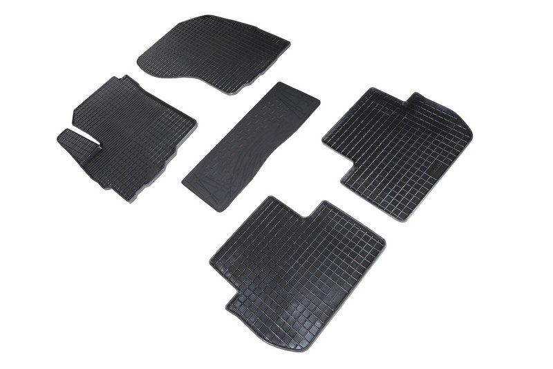 Коврики резиновые с рисунком "Сетка" CITROEN C-Crosser 2007- (комплект) SEINTEX 00560