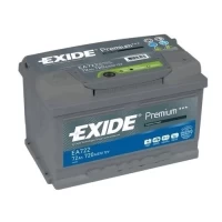 EXIDE АКБ Premium (EA722) 72 А/ч (-/+) 12V / 720A