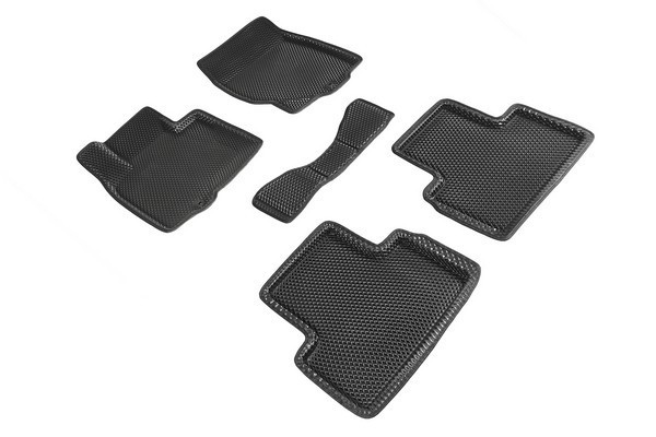 Коврики 3D EVA "РОМБ" INFINITI FX 37, 50 / QX 70 2008-н.в. черные (комплект) 95299 SEINTEX