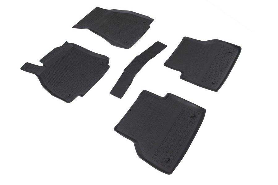 SEINTEX Коврики AUDI A6 C8 с высоким бортом (комплект) 91659 (2018-) + перемычка