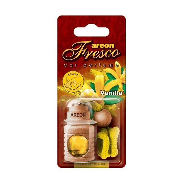 Ароматизатор для автомобиля AREON "FRESCO" VANILLA (ваниль) FRTN03