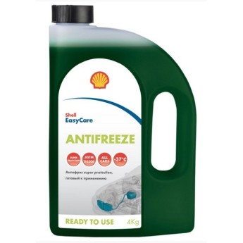 Антифриз Shell Antifreeze Super Protection (зеленый), готовый (4л) 00000004493