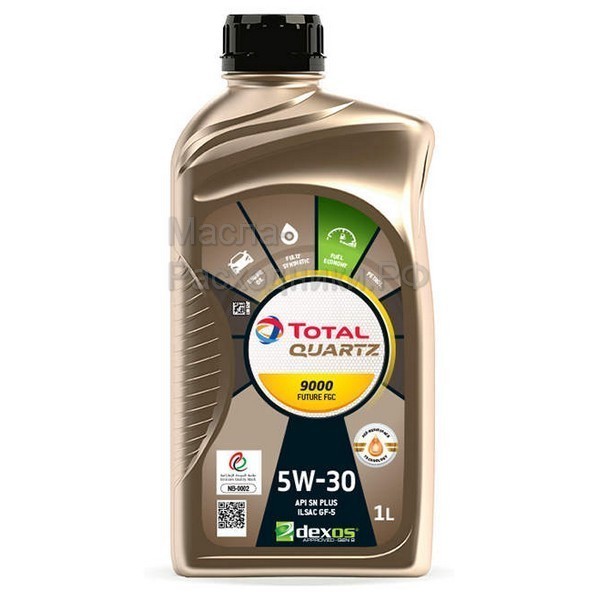 Масло моторное TOTAL QUARTZ 9000 FUTURE FGC 5W-30 (1л) 214318