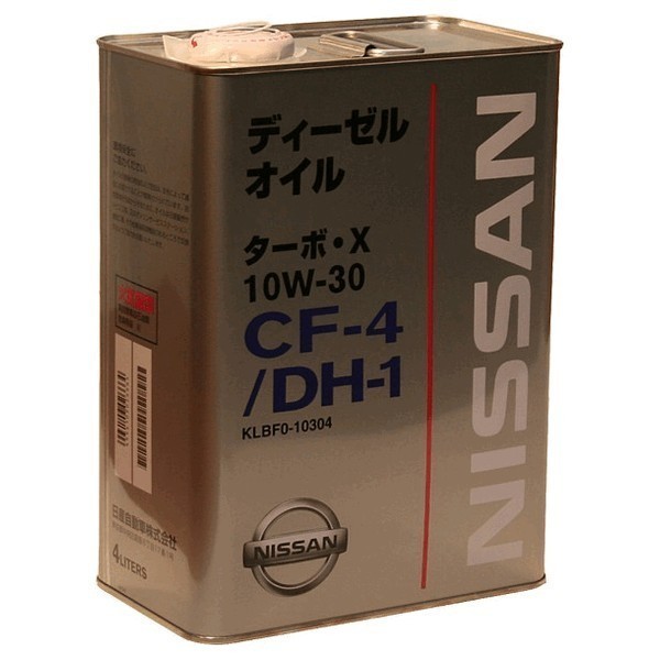 Масло моторное KLBF0-10302 Nissan Turbo X CF-4/DH-1 10W-30 (20л)
