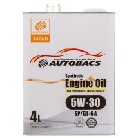 AUTOBACS Synthetic Engine Oil 5W-30 SP/GF-6 Масло моторное (4л) A00032428