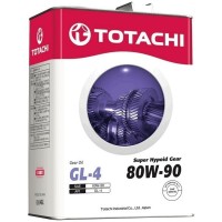 Масло трансмиссионное TOTACHI Super Hypoid Gear GL-4 80W-90 (4л) 60104