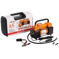 Компрессор X5 двухпоршневой (пластиковый кейс) (50л/мин. 10 АТМ. серия STANDARD) AIRLINE CA05016SK