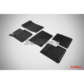 Коврики резиновые с рисунком "Сетка" MERCEDES-BENZ G-CLASS W463 1994-2001 (комплект) SEINTEX 00944