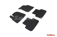 SEINTEX Коврики AUDI Q8 с высоким бортом (комплект) 91642 (2018-) + перемычка