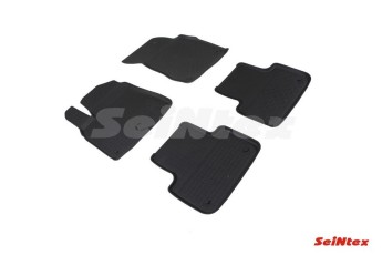 SEINTEX Коврики AUDI Q8 с высоким бортом (комплект) 91642 (2018-) + перемычка
