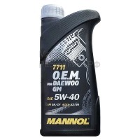 Масло моторное MANNOL O.E.M. for DAEWOO GM 5W-40 (1л) 1082
