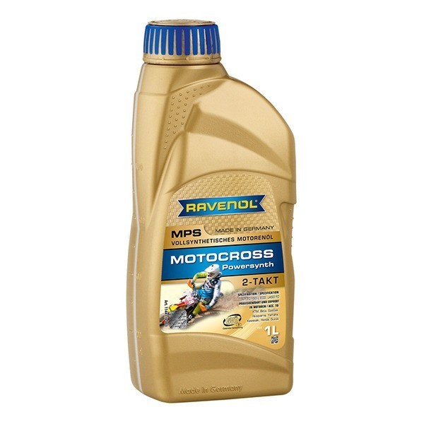 Масло моторное Ravenol Motocross Powersynth 2T (1л) 114411000101999