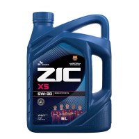 Масло моторное ZIC X5 5W-30 (6л) 172621