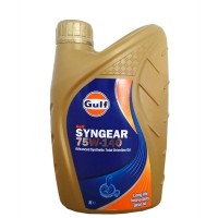 GULF трансмиссионное масло Syngear 75W-140 GL-4 (1л) 5056004121314