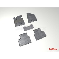 Коврики резиновые с рисунком "Сетка" HYUNDAI ix35 2010-2015 (комплект) SEINTEX 82888
